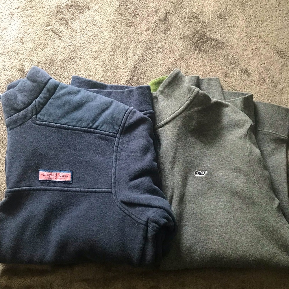 Vineyard Vines quarter zips